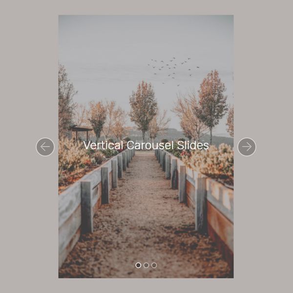 Bootstrap Carousel with Vertical Slides